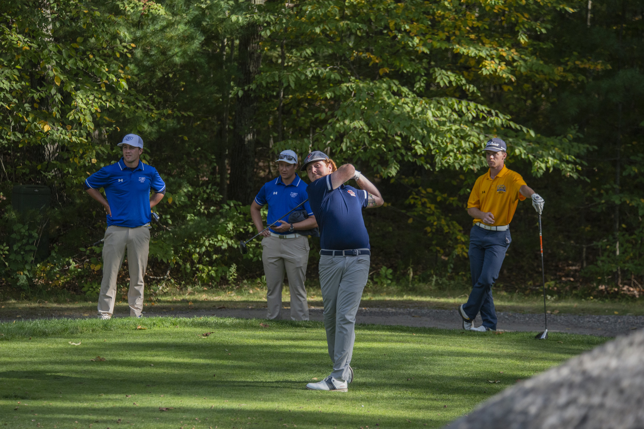 Men's Golf Wraps Up Day One at Skidmore Invitational