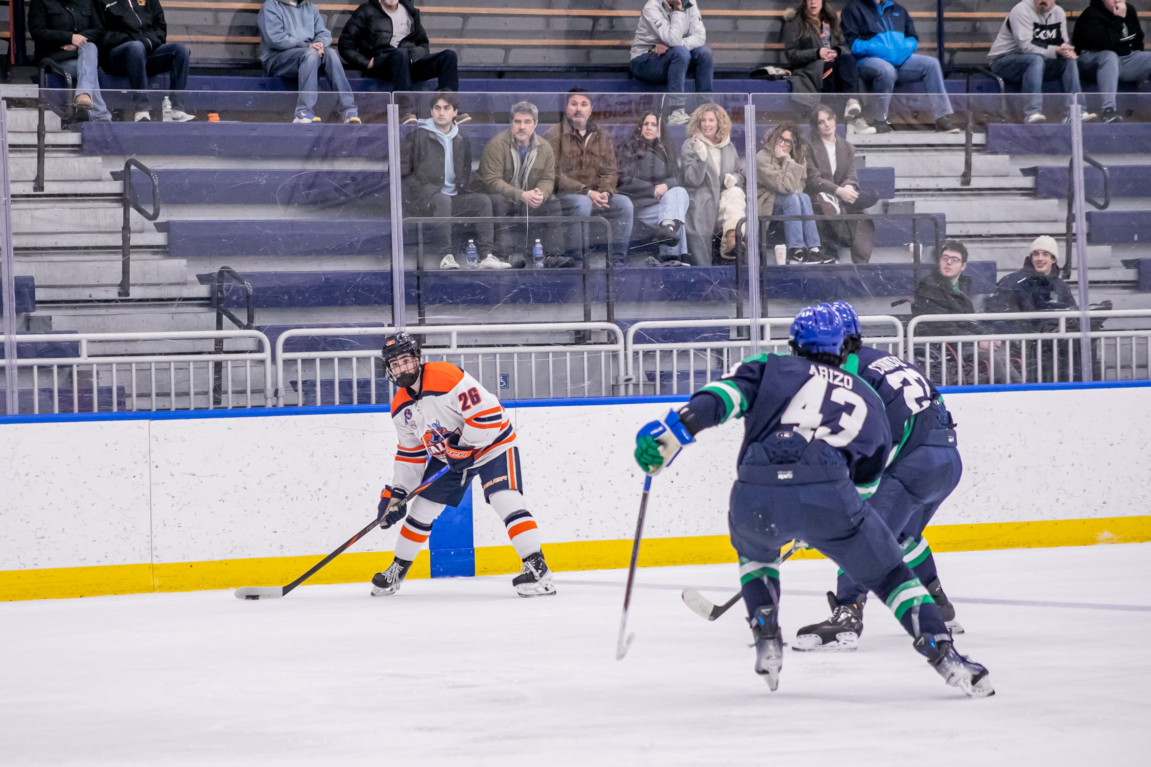 Men's Ice Hockey Comes Up Short Against Seahawks