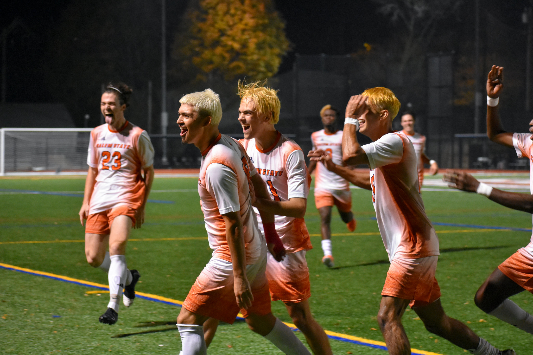 MASCAC QUATERFINALS: Men's Soccer Advances to Semifinals Topping Anna Maria, 3-1