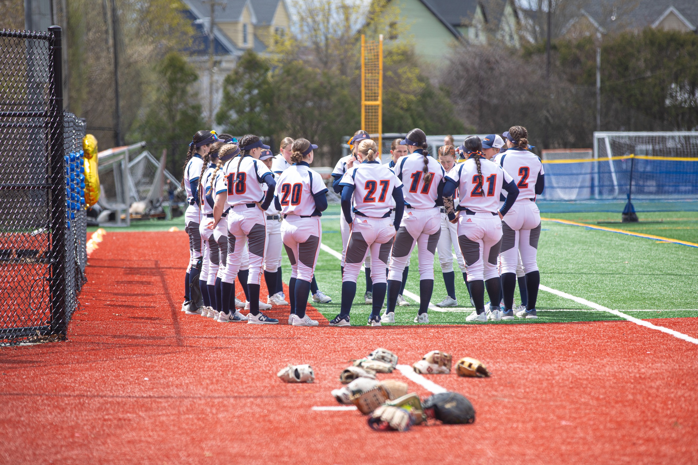 Softball Edged in Regular-Season Finale Doubleheader Against Owls